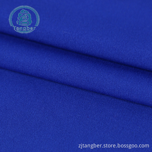 Custom tubular rib fabric for swimwear